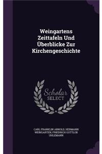 Weingartens Zeittafeln Und Überblicke Zur Kirchengeschichte