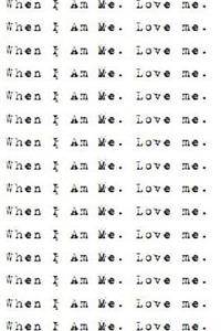 When I Am Me