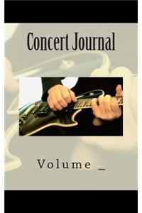 Concert Journal