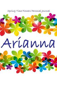 Spring Time Flowers Personal Journal - Arianna