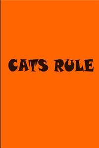 Cats Rule: Journal