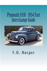 Plymouth 1938 - 1954 Part Interchange Guide