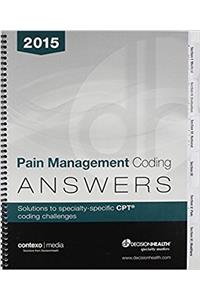 2015 Pain Management Coding Answers