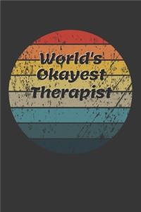 World's Okayest Therapist Notebook