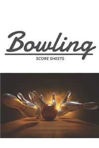 Bowling Score Sheets