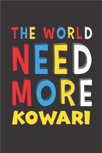 The World Need More Kowari