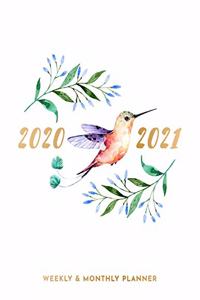 2020 - 2021 Weekly & Monthly Planner