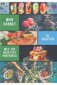 Mon carnet de recette