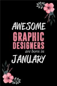 Awesome graphic designers Are born in January