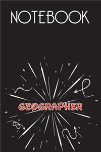 GEOGRAPHER Notebook, Simple Design
