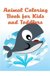 Animal Coloring Book For Kids And Toddlers