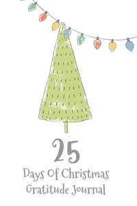 25 Days Of Christmas Gratitude Journal