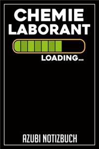 Chemielaborant Loading... Azubi Notizbuch