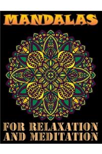 Mandalas for Relaxation and Meditation