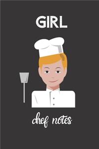 girl chef notes