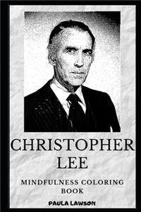 Christopher Lee Mindfulness Coloring Book