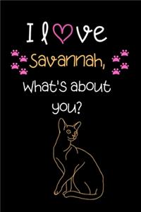 I love Savannah, What's about you?