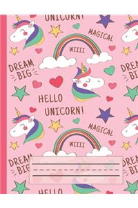 Unicorn- Primary Story Journal