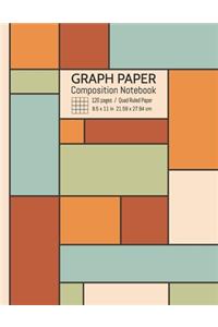 Grid Paper Notebook, Quad Ruled 4x4