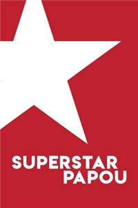 Superstar Papou Notebook (Red Cover)
