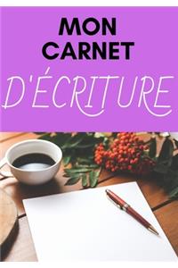 Mon Carnet d'Écriture
