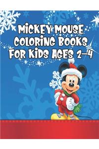 Mickey Mouse Coloring Book For Kids Ages 2-4