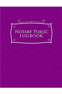 Notary Public Logbook