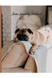 Pug on Blanket and Couch