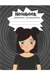 Manga Black Notebook