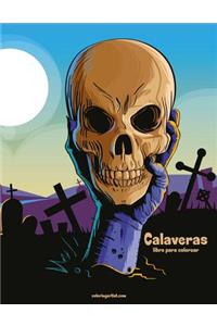 Calaveras libro para colorear 1