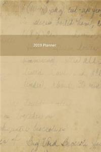 2019 Planner