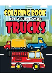 Coloring Book For 2 Year Olds Trucks