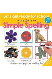 Wipe Clean Simple Spelling