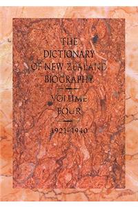 Dictionary of New Zealand Biography: Volume 4: 1921-1940