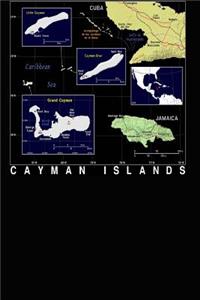 Modern Day Color Map of the Cayman Islands Journal