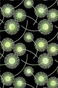 Bullet Journal Notebook Watercolor Dandelions Pattern 4