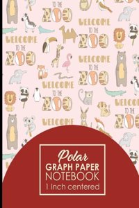 Polar Graph Paper Notebook