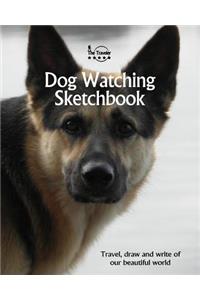Dog Watching Sketchbook