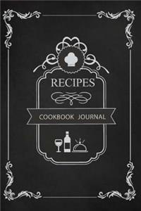 Recipes Cookbook Journal