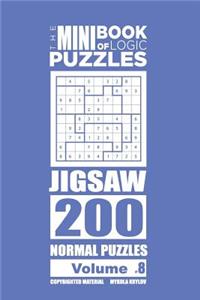 Mini Book of Logic Puzzles - Jigsaw 200 Normal (Volume 8)