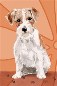 Journal Notebook For Dog Lovers, Jack Russell Terrier Sitting Pretty 7
