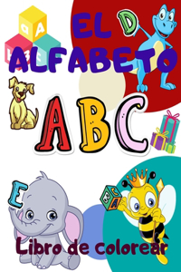 El alfabeto Libro de colorear