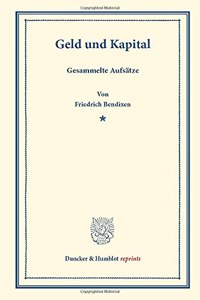 Geld Und Kapital