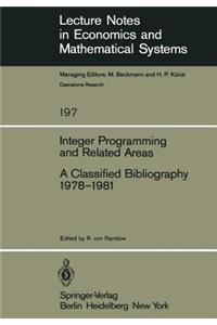 Integer Programming and Related Areas