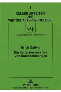 Die Kulturperspektive von Unternehmungen