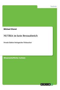 NUTRIA ist kein Brotaufstrich