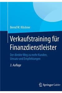 Verkaufstraining für Finanzdienstleister