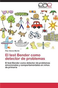 test Bender como detector de problemas