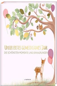 Babyalbum - UNSER ERSTES GEMEINSAMES JAHR (rose)