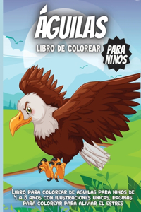 Águilas Libro de colorear
